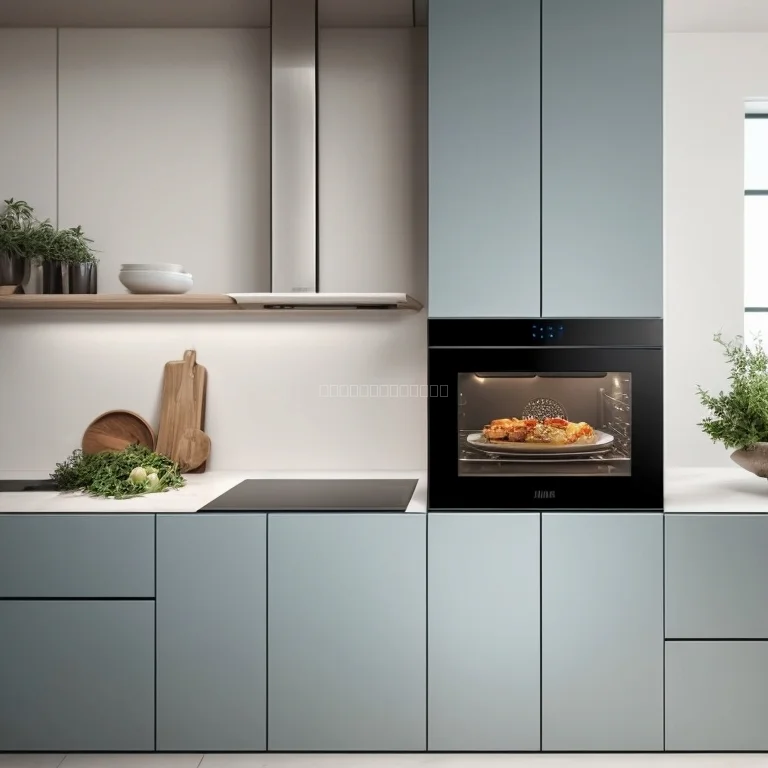 Pain doré sorti d’un four intelligent